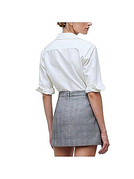 Madewell Wrap Front Mini Skirt Casual Skirt (view 2)