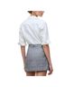 Madewell Plaid Gray Blue Casual Skirt Size 14 - photo 2