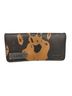 L.A.M.B. Aztec Or Tribal Print Color Block Graphic Solid Orange Brown Black Wallet One size - photo 1