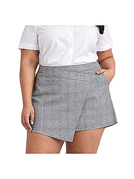 Madewell Wrap Front Mini Skirt Casual Skirt (view 1)