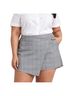 Madewell Plaid Gray Blue Casual Skirt Size 14 - photo 1