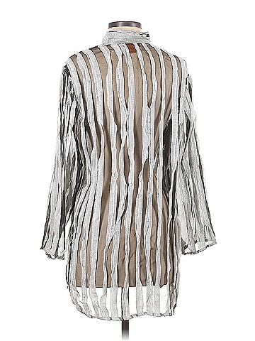 HARARI Harari 3/4 Sleeve Silk Top (view 2)