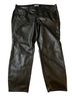 Torrid Black Faux Leather Pants Size 16 - photo 1