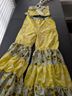 Homemade Floral Yellow Romper Size S - photo 4