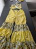 Homemade Floral Yellow Romper Size S - photo 3