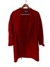 Ellen Tracy 100% Wool Red Trenchcoat Size L - photo 1