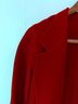 Ellen Tracy 100% Wool Red Trenchcoat Size L - photo 3