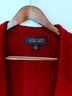 Ellen Tracy 100% Wool Red Trenchcoat Size L - photo 11