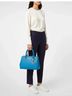 Michael Kors 100% Leather Solid Teal Satchel One size - photo 3