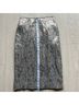 J.Crew 54% Polyester 46% Metallic Fiber 100% Polyester Floral Multi Color Formal Skirt Size 4 - photo 5