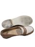 Stuart Weitzman Brown White Flats Size 6 1/2 - photo 2