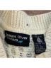 wool& 100% Wool Camo Ivory Wool Cardigan Size L - photo 3