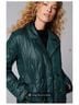 SIGRID OLSEN for J. JILL 100% Nylon 100% Polyester Solid Teal Coat Size L - photo 5