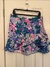 Lilly Pulitzer Floral Teal Blue Pink Purple Skort Size 14 - photo 4