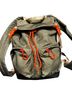 Ganni 100% Polyester Solid Green Backpack One size - photo 3