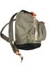 Ganni 100% Polyester Solid Green Backpack One size - photo 8