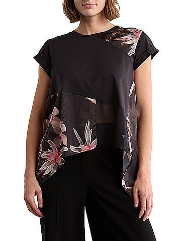 ALLSAINTS zala Short Sleeve Blouse (view 1)