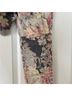 Free People Floral Red Multi Color Jeans Size 26 - photo 5