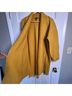 Eileen Fisher 100% Boiled Wool Gold Yellow Coat Size XS - photo 5