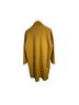 Eileen Fisher 100% Boiled Wool Gold Yellow Coat Size XS - photo 2