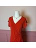 Michael Kors Red Cocktail Dress Size S - photo 4
