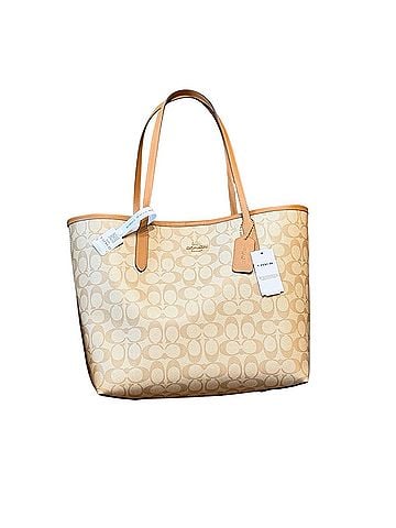 Coach Leather Tote (view 1)