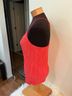 Topshop 100% Polyester Solid Sleeveless Top Size 8 - photo 6
