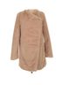 BB Dakota 100% Polyester Tan Brown Faux Fur Jacket Size S - photo 1