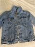 Levi's 100% Cotton Blue Denim Jacket Size M - photo 6