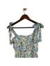 Blu Pepper 100% Polyester Print Blue Casual Dress Size L - photo 4