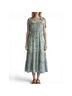 Blu Pepper 100% Polyester Print Blue Casual Dress Size L - photo 9