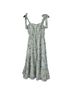 Blu Pepper 100% Polyester Print Blue Casual Dress Size L - photo 2