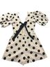 Fab'rik Polka Dots Black White Romper Size S - photo 2