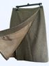 Ann Taylor Floral Green Red Orange Wool Skirt Size 4 - photo 4