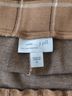 J.Jill Plaid Brown Casual Pants Size XL - photo 3