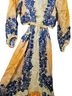Sandro Yellow Blue Cocktail Dress Size 2 - photo 5
