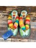 FARM Rio Print Multi Color Flip Flops Size 9 - photo 8