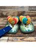 FARM Rio Print Multi Color Flip Flops Size 9 - photo 5