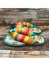 FARM Rio Print Multi Color Flip Flops Size 9 - photo 3