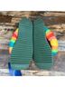 FARM Rio Print Multi Color Flip Flops Size 9 - photo 6
