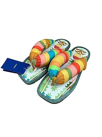 FARM Rio Puffy Pineapple Flip Flops (view 1)