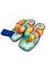 FARM Rio Print Multi Color Flip Flops Size 9 - photo 1