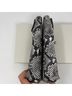 Tory Burch 100% Leather Snake Print Gray Black Flats Size 7 1/2 - photo 6