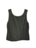 Peruvian Connection 100% Pima Cotton Black Tan Tank Top Size L - photo 2