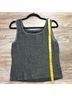 Peruvian Connection 100% Pima Cotton Black Tan Tank Top Size L - photo 5