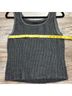 Peruvian Connection 100% Pima Cotton Black Tan Tank Top Size L - photo 6