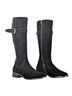Sundance 100% Suede Solid Black Boots Size 6 1/2 - photo 1