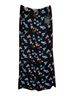 Cynthia Rowley Floral Black Blue Casual Pants Size 4 - photo 1