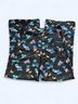 Cynthia Rowley Floral Black Blue Casual Pants Size 4 - photo 4