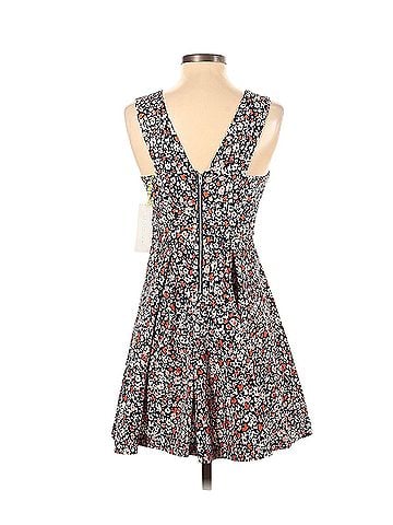 BCBGeneration Floral Pleated Casual Dress (view 2)